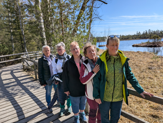Wanderung mit Übernachtung, 
Hochmoor Kaltenbronn,
12. April 2025